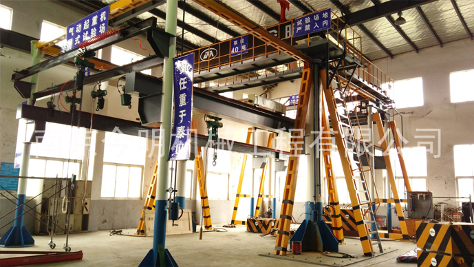 本公司型式試驗(yàn)場(chǎng)及氣動(dòng)橋式起重機(jī)正式啟用啦！